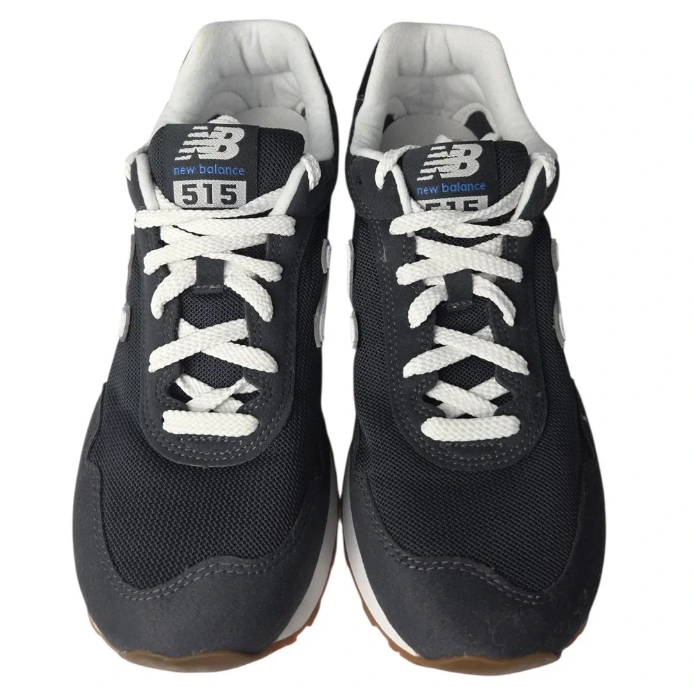 New Balance 515 Sneakers Men 7.5 Wide 2E Black Blue Running Shoes Comfort Casual